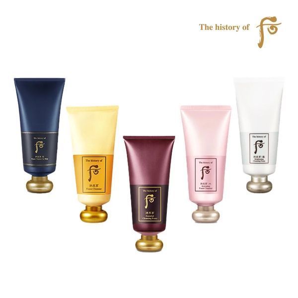 The History of Whoo Jinyulhyang Anti-Aging Foam Cleanser