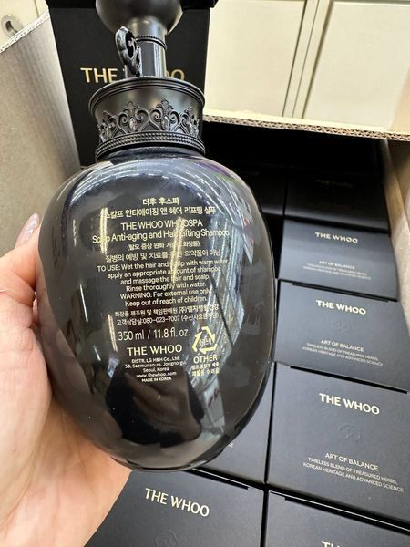The History of Whoo Whoospa Scalp Anti-Aging & Hair Lifting Shampoo Set