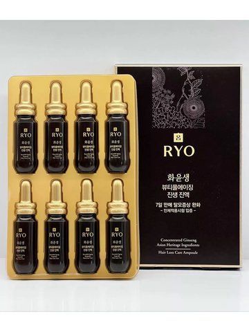 RYO Hwayun Saeng Concentrated Ginseng Hair Loss Care Ampoule Set RYO-AMP фото